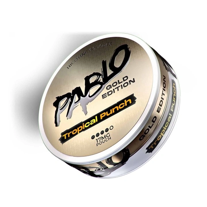 Pablo Snus Gold Tropical Punch – 24.3mg/q, Slim, Tropik Dad