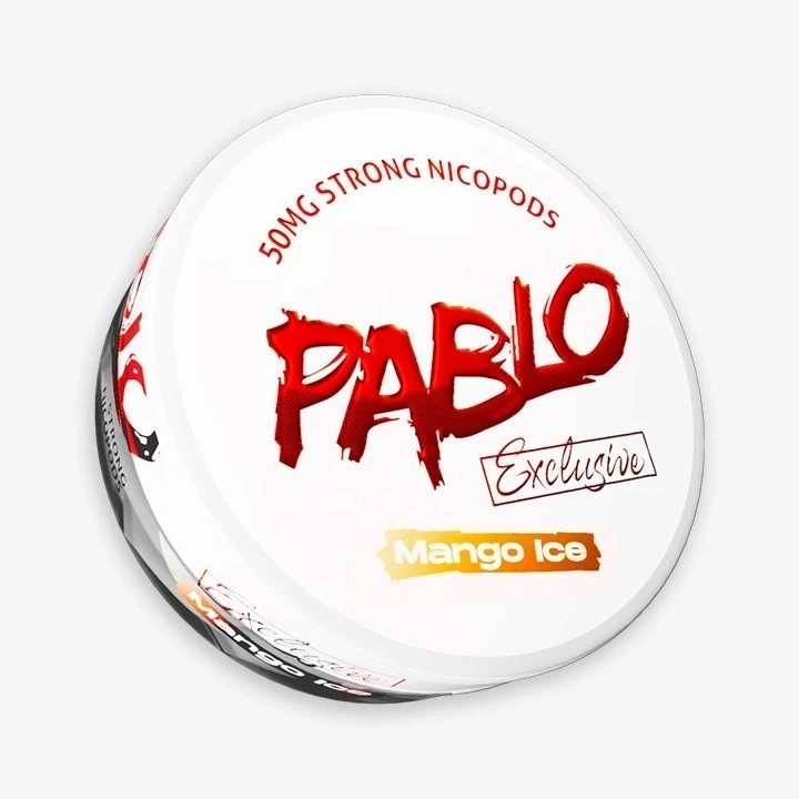 Pablo Snus Exclusive Mango Ice – 50mg/q, Slim, Buzlu Manqo