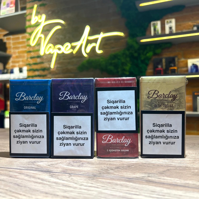 Barclay Cherry, Grape, Original | Filtered Cigarillos | 20 pcs