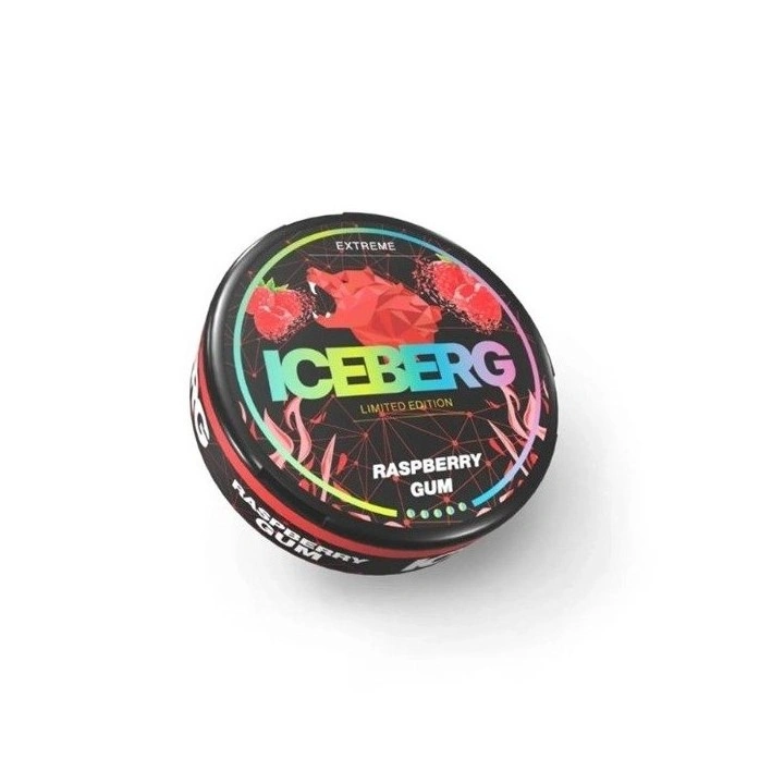 SNUS ICEBERG Raspberry Gum 50mg