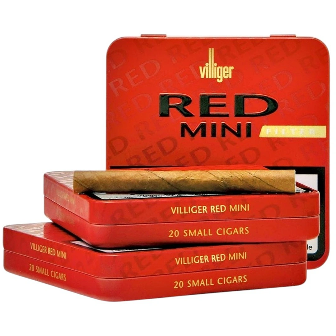 Villiger Red Mini Vanilla Filter