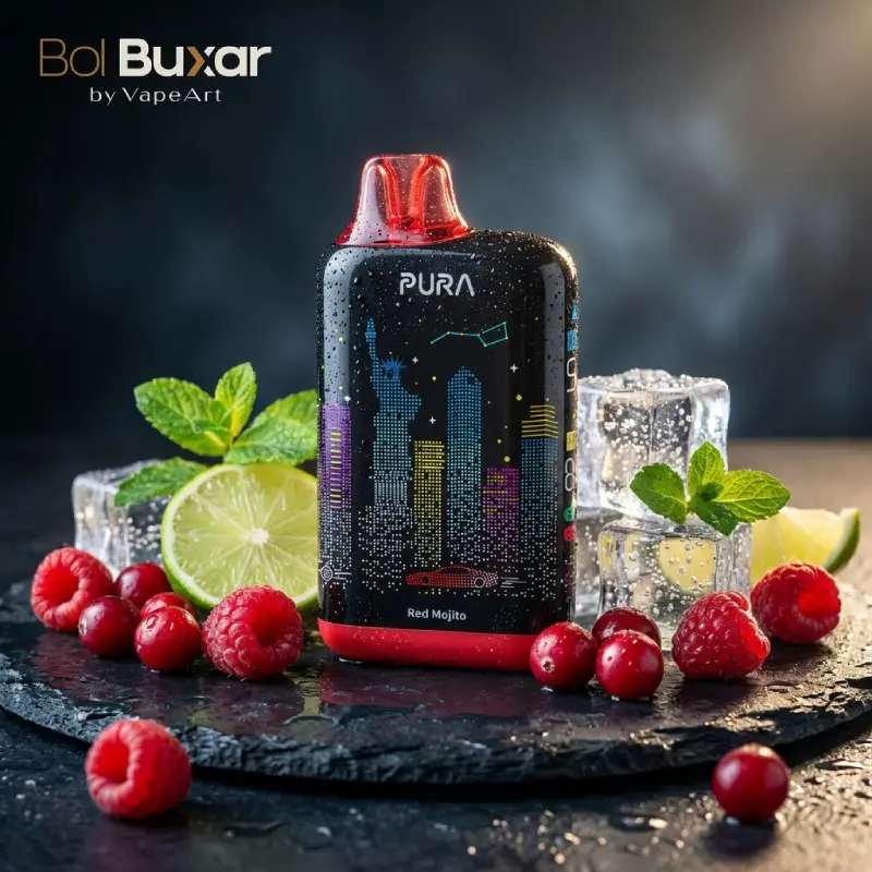 PURA 30000 – 25 мл, 5% никотина, 0.6Ω Mesh Coil (30000 затяжек)