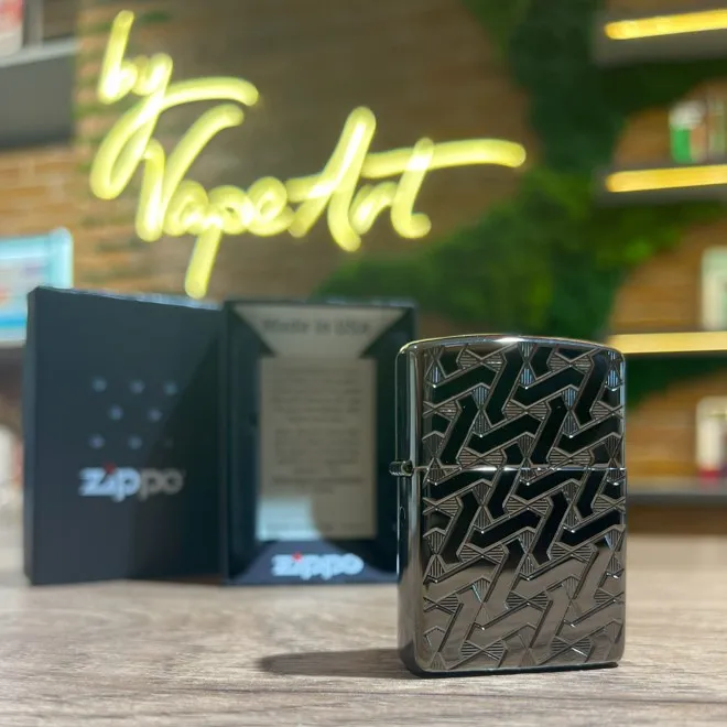 ZIPPO Armor® Geometric Weave Design