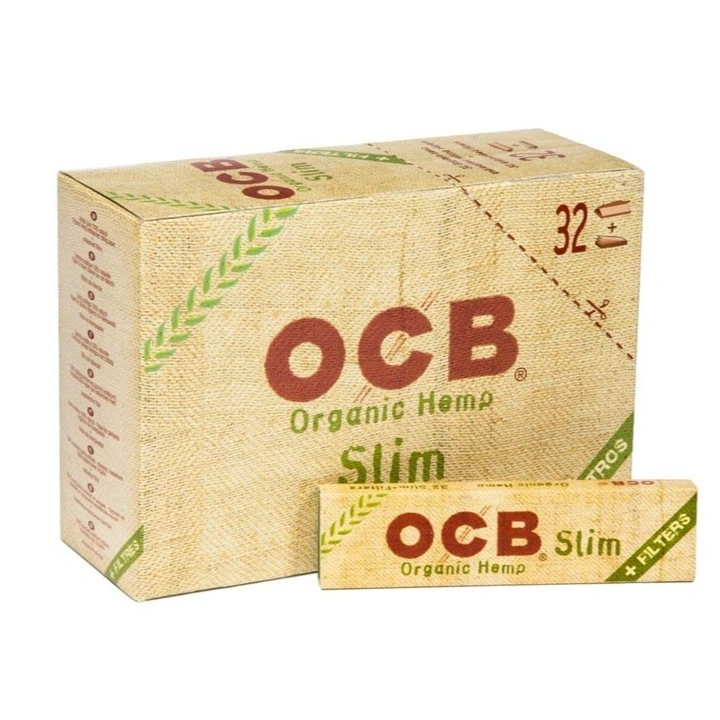 OCB Organic Hemp Slim KS +Tips 32