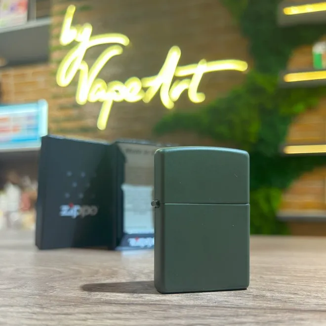 Zippo Reg Green Matte