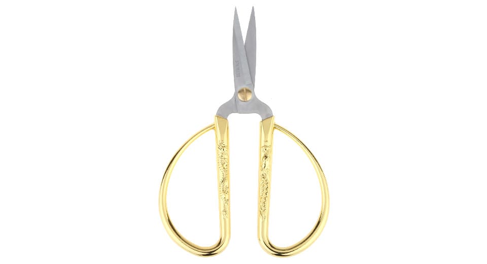 Pattern Stainless Steel Zinc Alloy Scissors