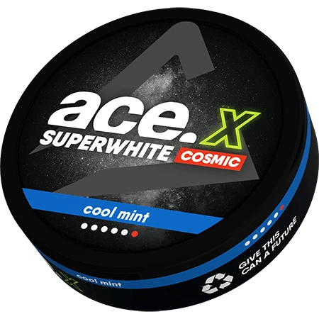 Snus ACE X superwhite Cool Mint