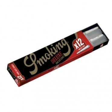Smoking Deluxe KS Cones x12 – Ultra Nazik, Premium Konus Kağızlar | Bol Buxar