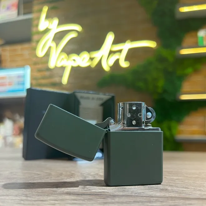 Zippo Reg Green Matte