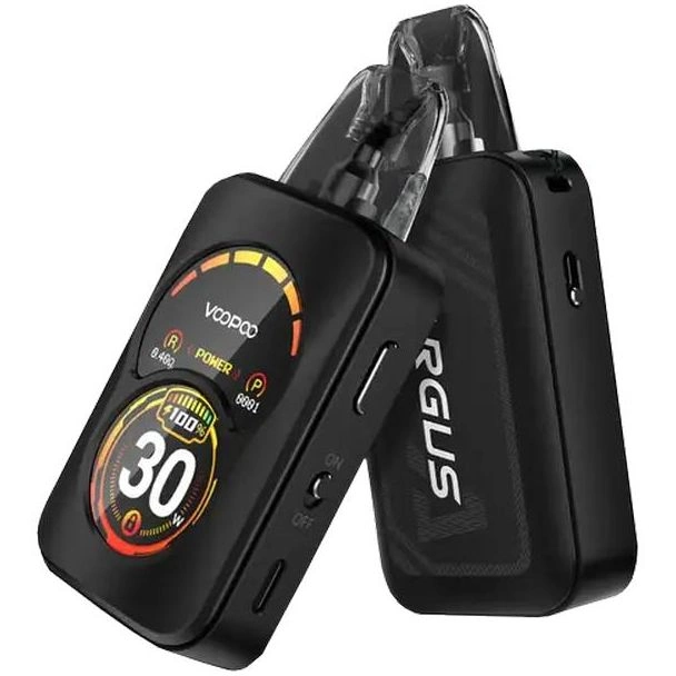 Voopoo ARGUS A Pod Kit – Компактный вейп с двойным экраном и мощностью 30 Вт