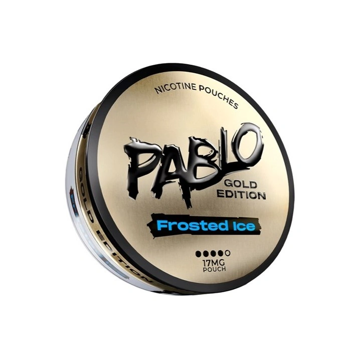 Pablo Snus Gold Frosted Ice – 24.3mg/q, Slim, Buz Dadlı