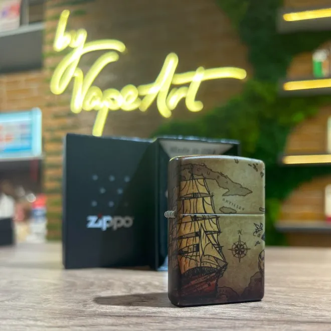 ZIPPO Pirate Ship Design