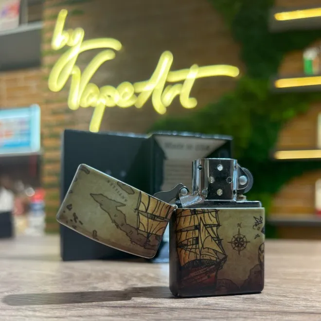 ZIPPO Pirate Ship Design